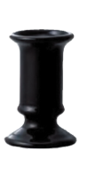 花瓶12cm(黒)