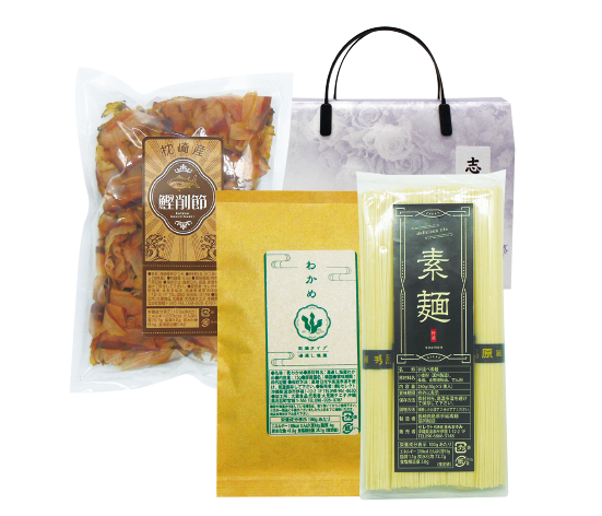かつお・わかめ・白そうめんセット
