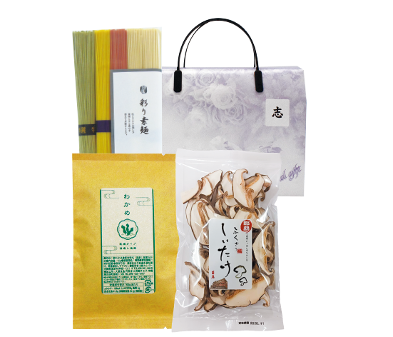 椎茸・彩り・わかめセット